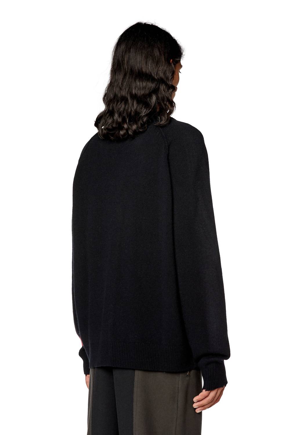 Diesel - Wool Cut-up Logo Cardigan