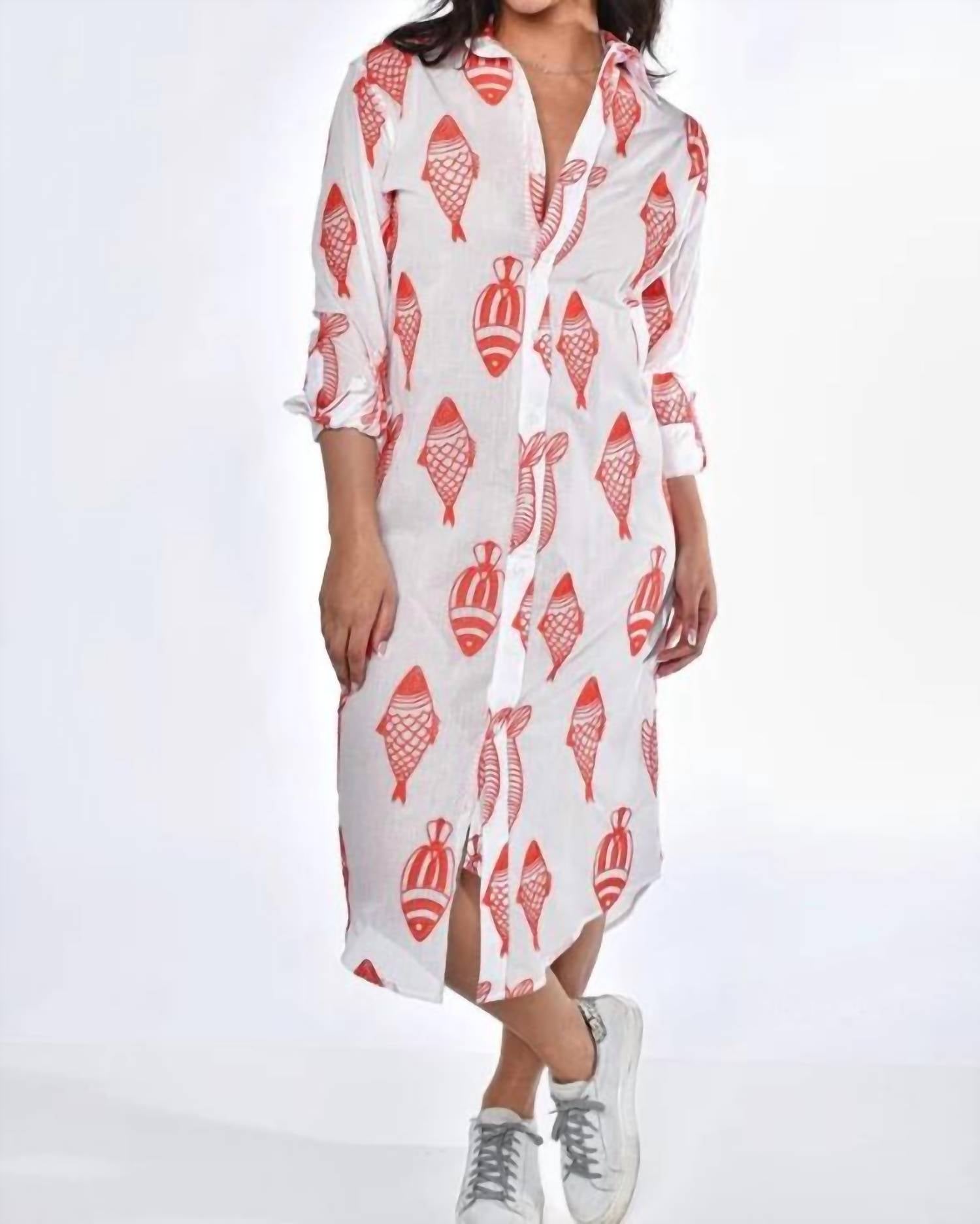 Emily Phillips - Fish Midi Dress