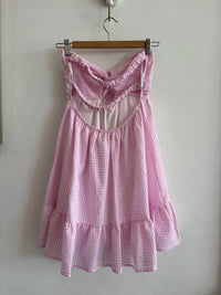 Ocean Drive - WOMEN'S TEXTURED COTTON STRAPLESS DRESS
