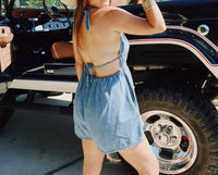 Needii - Lake Day Denim Romper