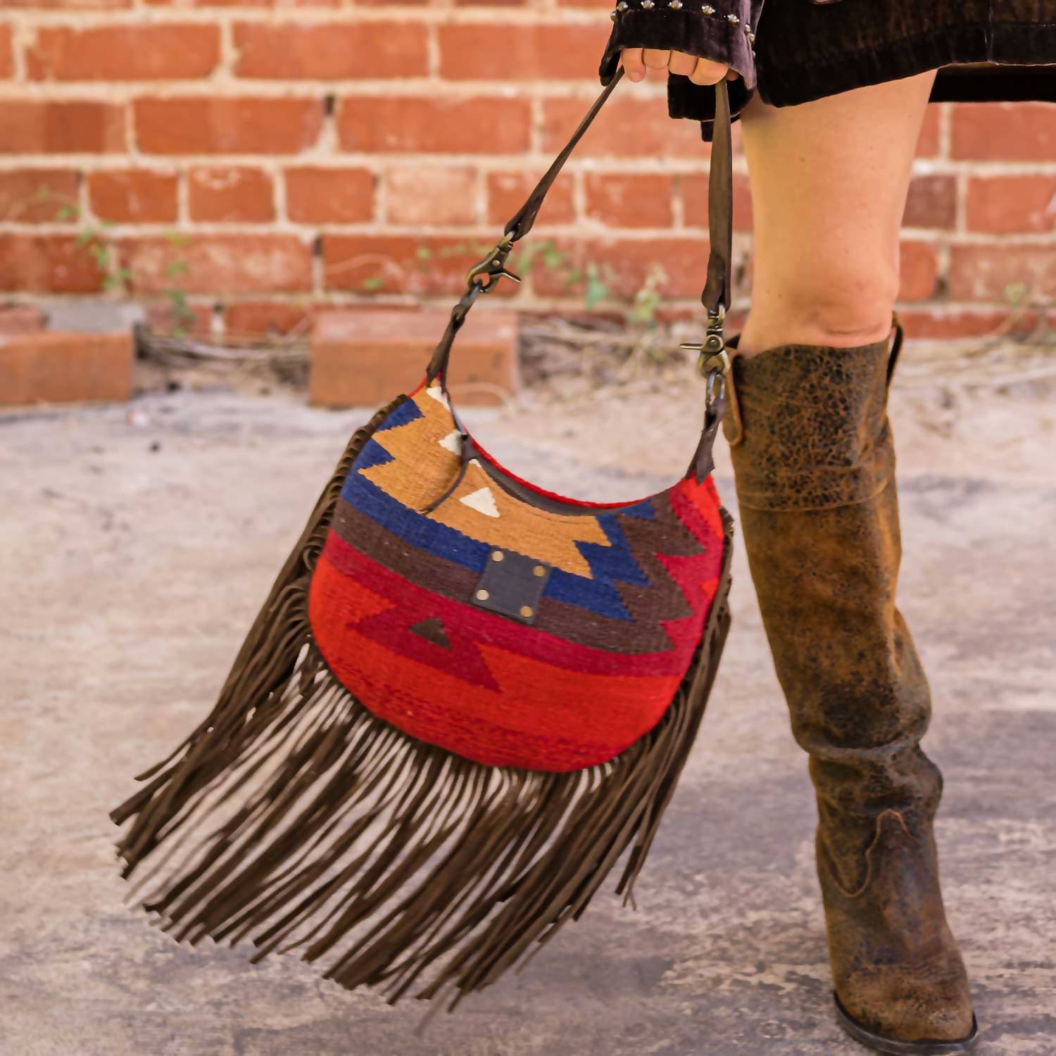 Sts Ranchwear - Women's Nellie Fringe Shoulder Bag