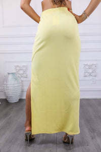 Surelymine - That Maxi Slit Skirt