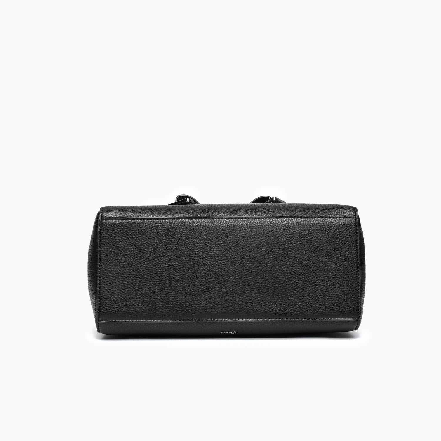 Like Dreams - Women's Poppy Bowtie Top Handle Satchel Bag