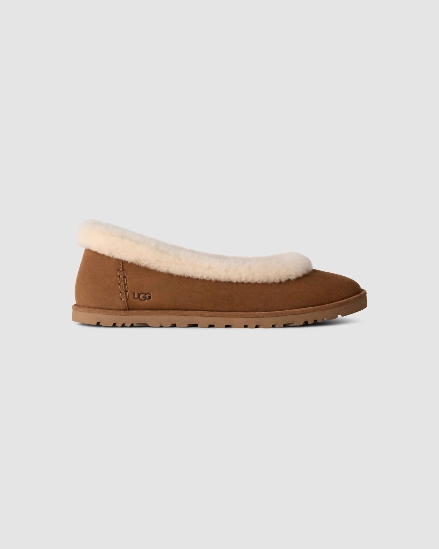 Ugg - Women's Zora Suede Ballet Flat