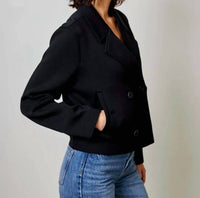 dh NEW YORK Selma Jacket in black - women's jacket - detail view