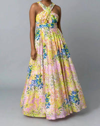Hope For Flowers - Halter Maxi Dress