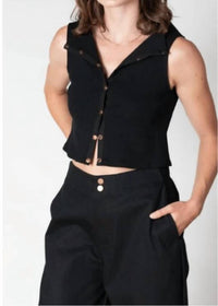 Abeline - Snap Tank Top