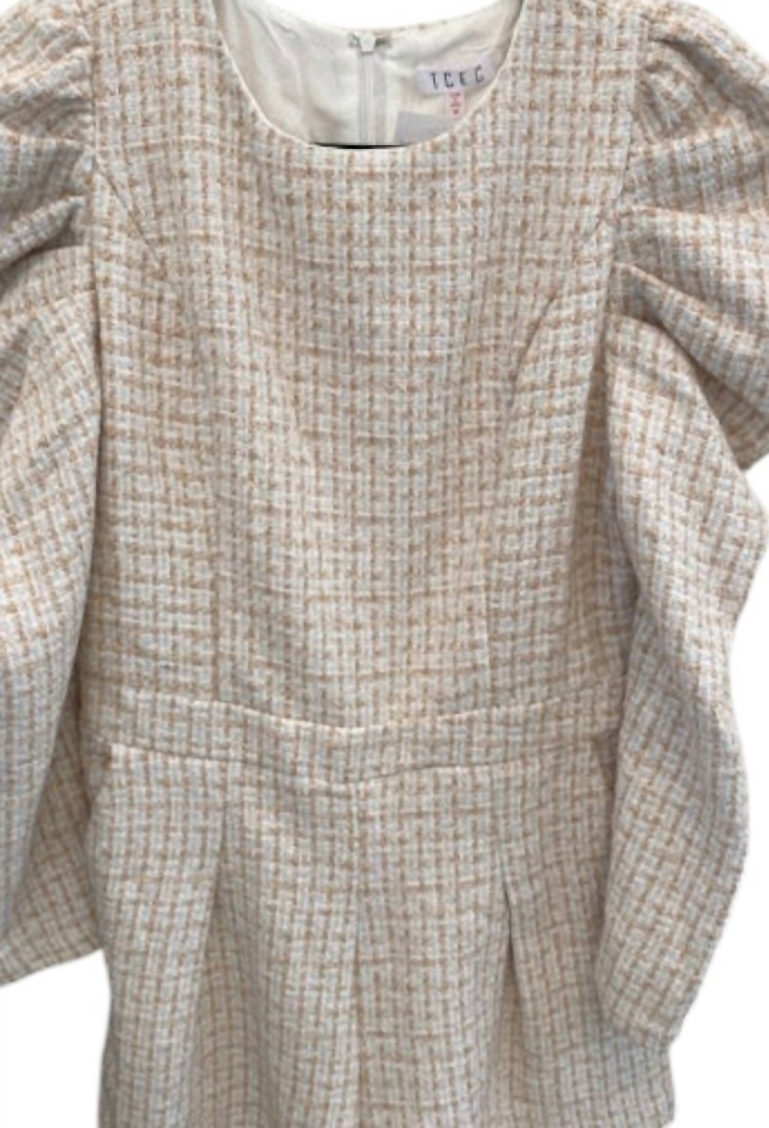 Tcec - Women's Tweed Romper