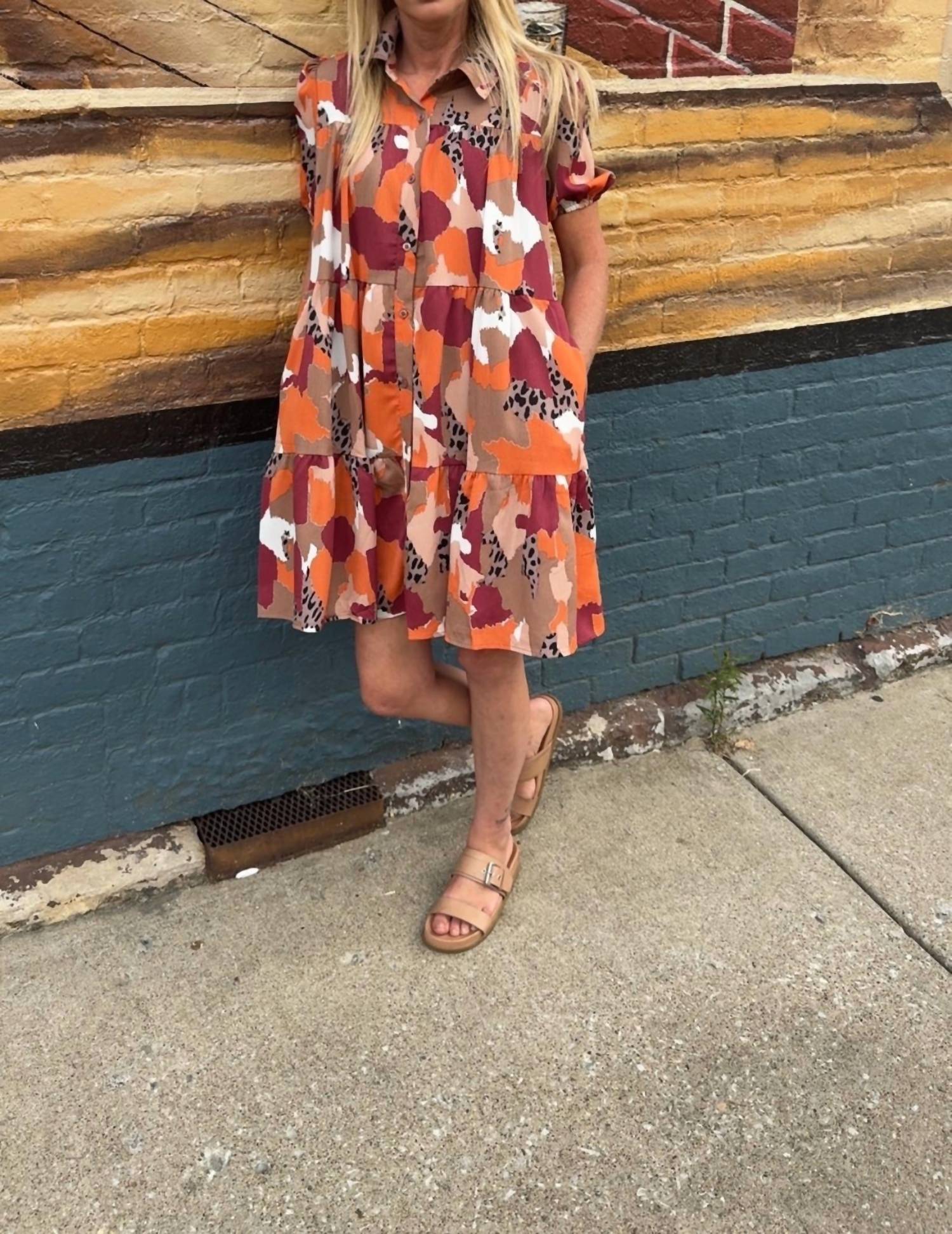 Hayden La - Daniela Button Up Shirt Dress