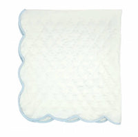 Lenora - Hand Sewn Satin Baby Blanket
