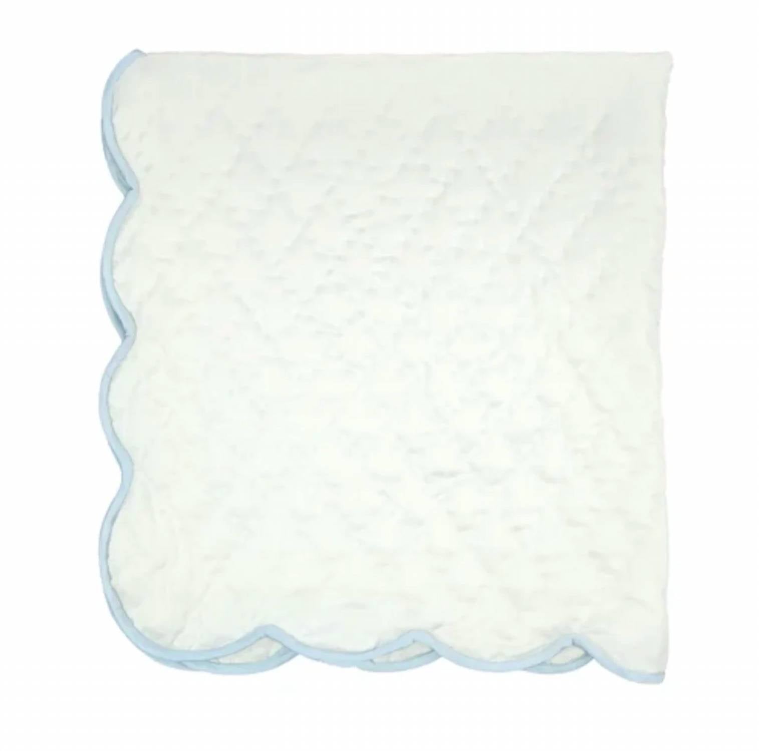 Lenora - Hand Sewn Satin Baby Blanket