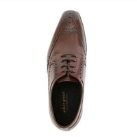Asher Green - Men's Genuine Calf Leather Wingtip Dress Shoes
