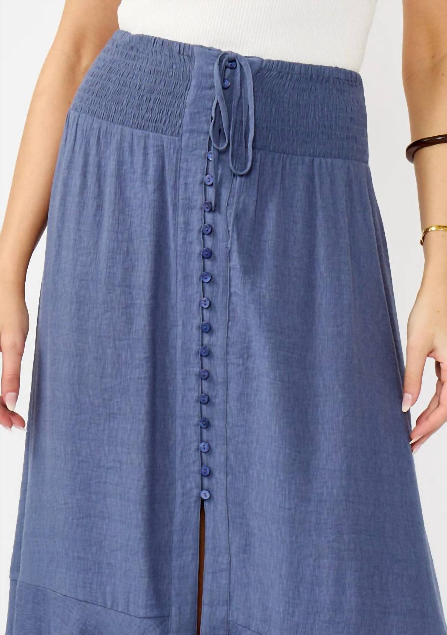 Lovestitch - Smocked Waist Skirt