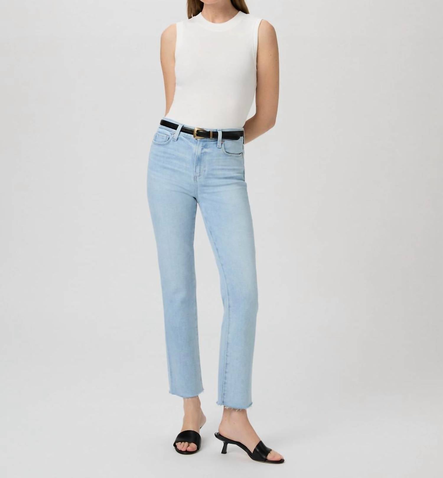 Paige - Cindy Straight Jeans