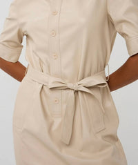 Esqualo - Super Soft Vegan Leather Dress