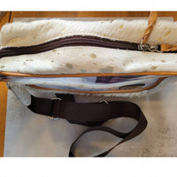 Boho Ranch - Women's Priscilla Clear Cowhide Crossbody Festival Stadium Bag