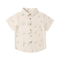 Rylee + Cru - Boy's Collared Short Sleeve Shirt