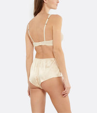 Love Stories Chrissyhigh Waisted Briefs in off white - women's intimate - detail view