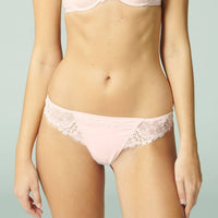 Simone Perele Wish Tanga Thong Bottom in pink - women's intimate