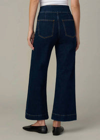 Joe's Jeans Ella Wide Leg Ankle Jeans in magnetic - women's jeans - alternate view