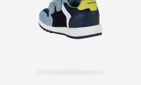 GEOX Boys Alben Sneakers in navy - kids' sneaker - detail view