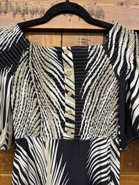 Coco + Carmen - Women's Palm Print Maxi Dress