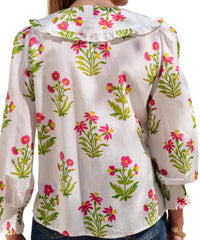 Pink City Prints - Apple Blouse