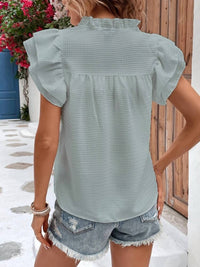 Miss Sparkling - Ruffle & Go Blouse