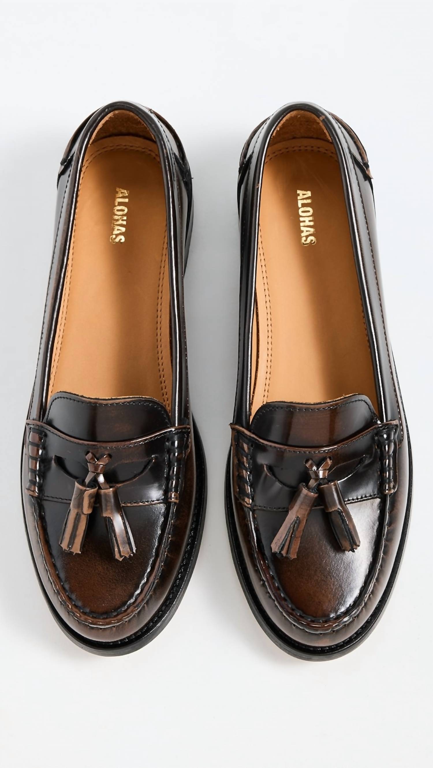 Alohas - Women's Terrane Brushed Leather Loafers