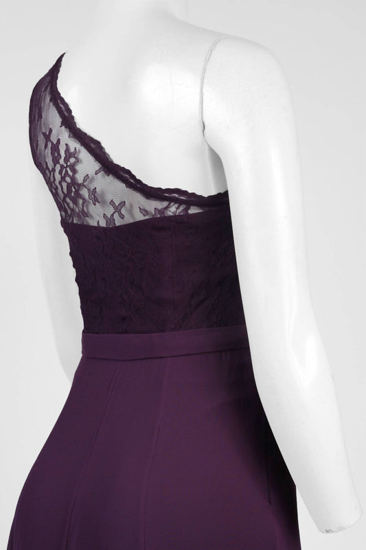 Monique Lhuillier - Women's One Shoulder Bridesmaid Dress