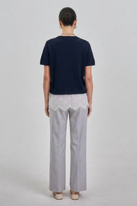 Able - Lace Detail Sweater Top