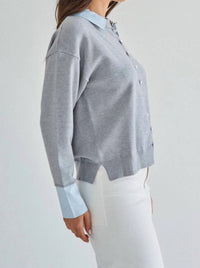 Able - Layered Look Knit Top