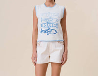 Able - Sardine Embroidered Sweater