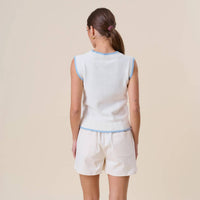 Able - Sardine Embroidered Sweater