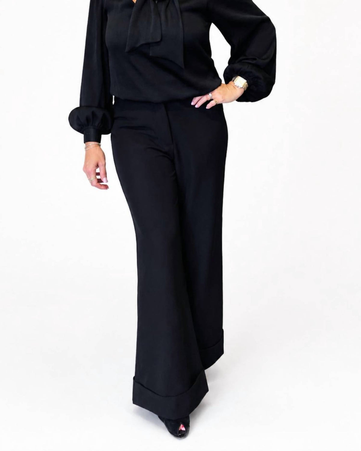 Able - Stretch Bottom Roll Up Pants