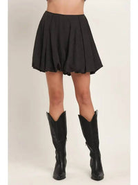 Able - Suede Balloon Skort