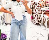 Able - Sweet Tie Bow Top