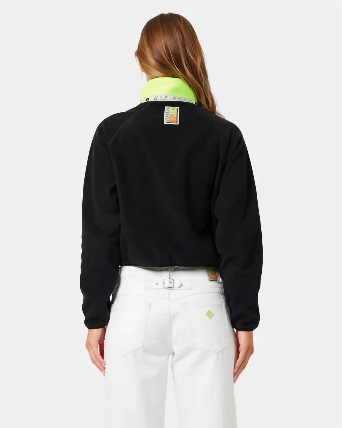Abrand Jeans - Cropped Fleece Jacket