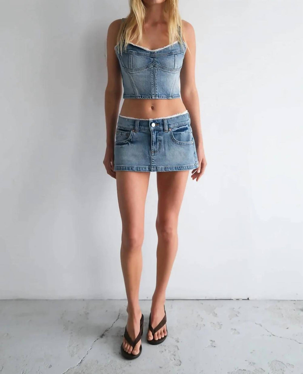 Abrand Jeans - Saloon Fitted Bodice Top