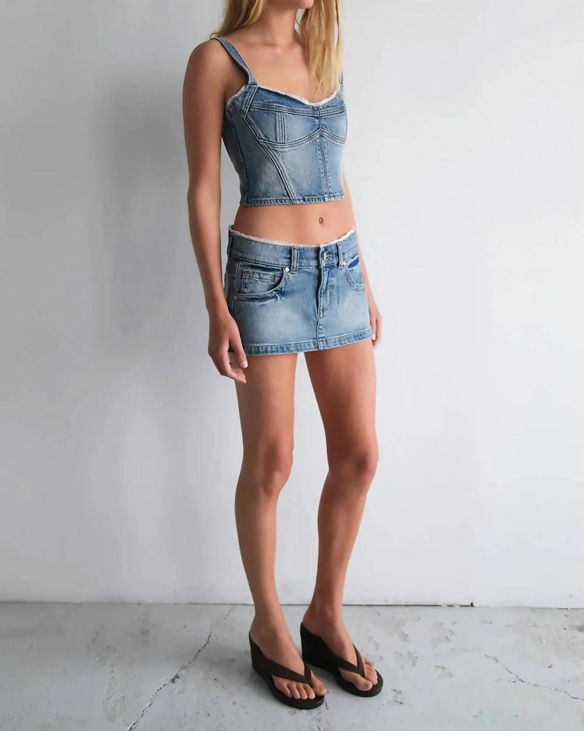Abrand Jeans - Saloon Fitted Bodice Top