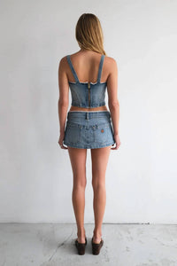 Abrand Jeans - Saloon Fitted Bodice Top