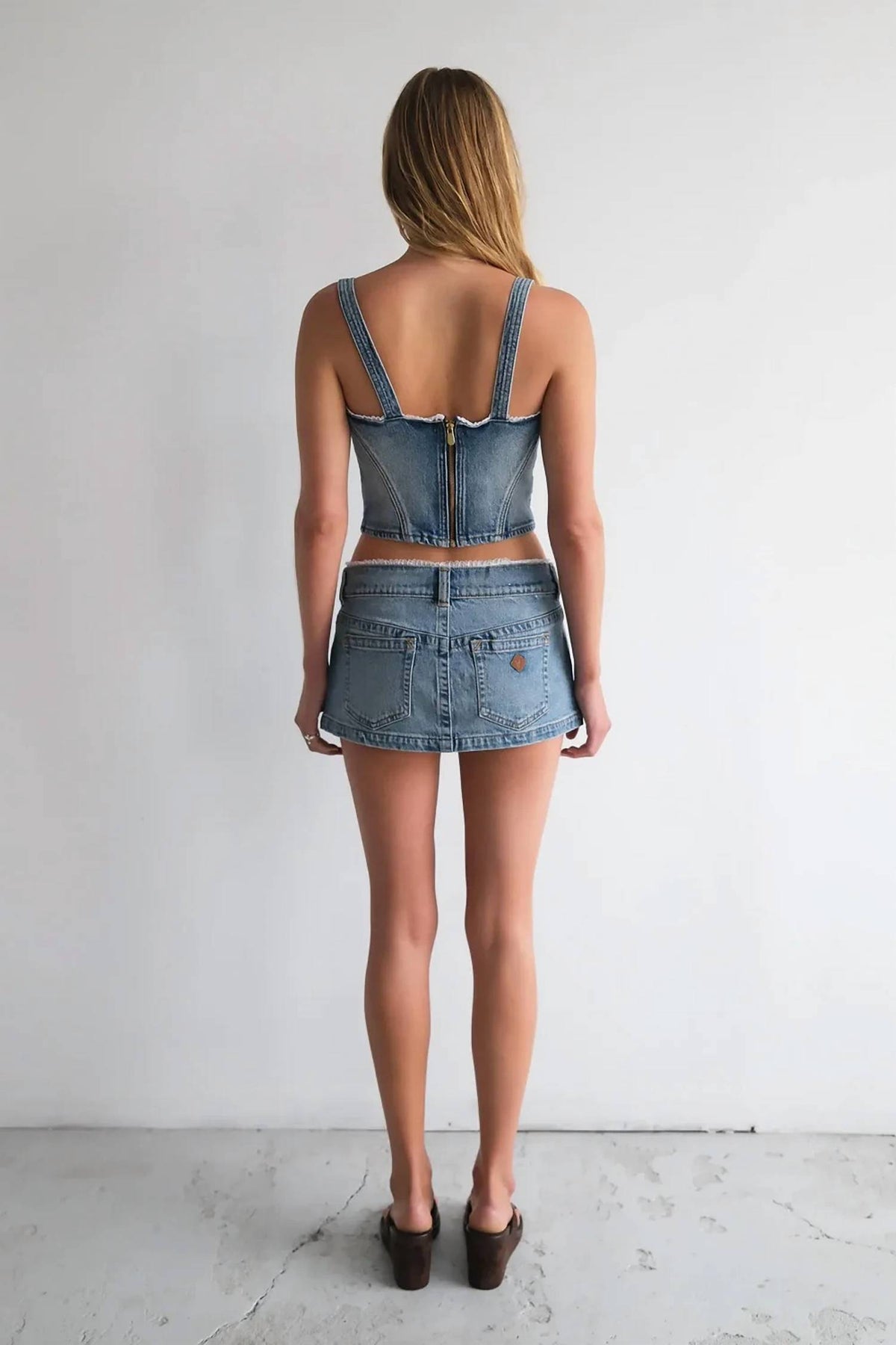 Abrand Jeans - Saloon Fitted Bodice Top