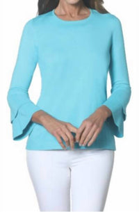 J'Envie/Eli - Flounce Sleeve Top