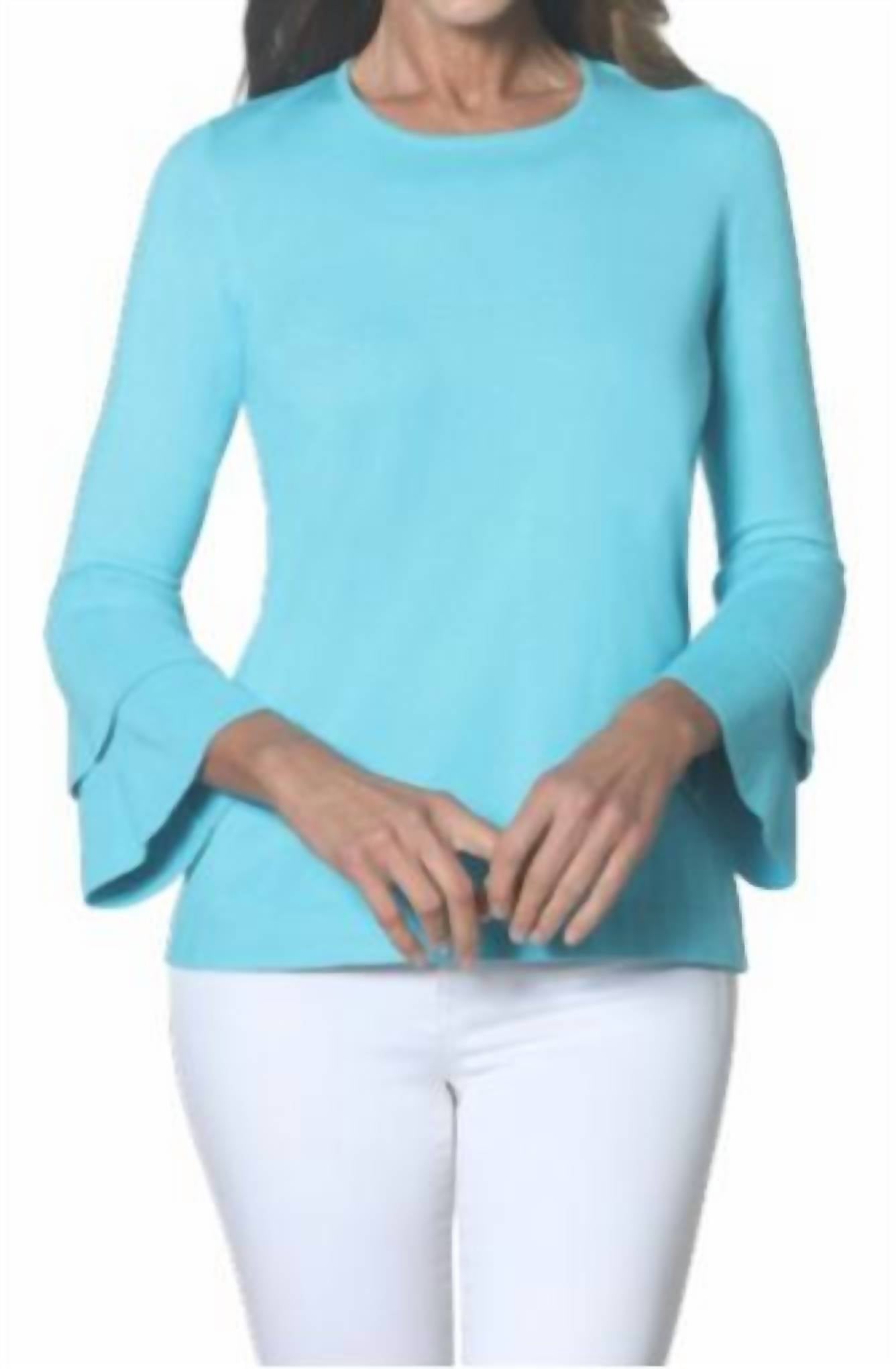 J'Envie/Eli - Flounce Sleeve Top