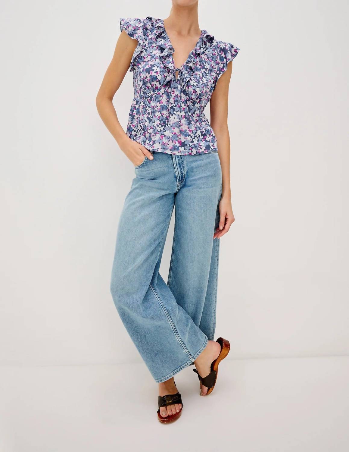 Rails - Carmine V-neck Top