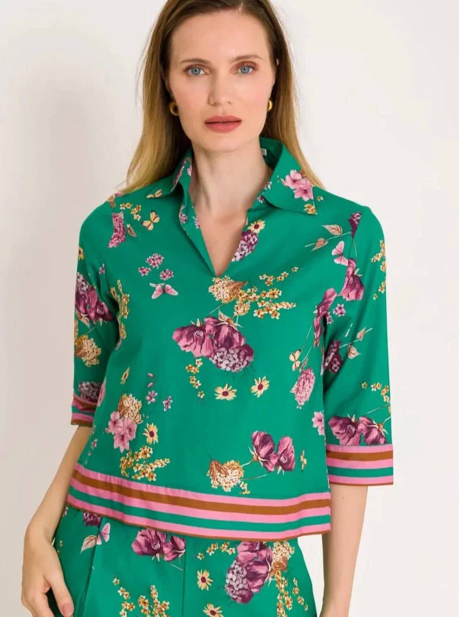 Lalibela - Maria Luisa Printed Shirt