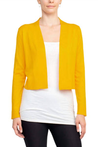 Eclectic Studio - Open Front Long Sleeve Cropped Bolero
