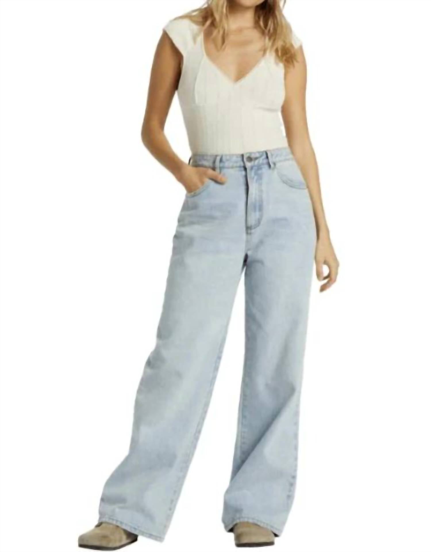 Billabong - Aaliyah High Waisted Baggy Jeans