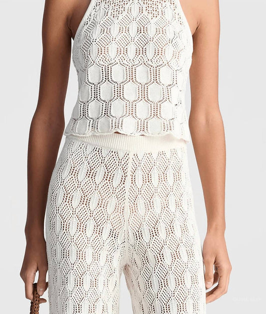 A.L.C. - Rosa Crochet Knit Top