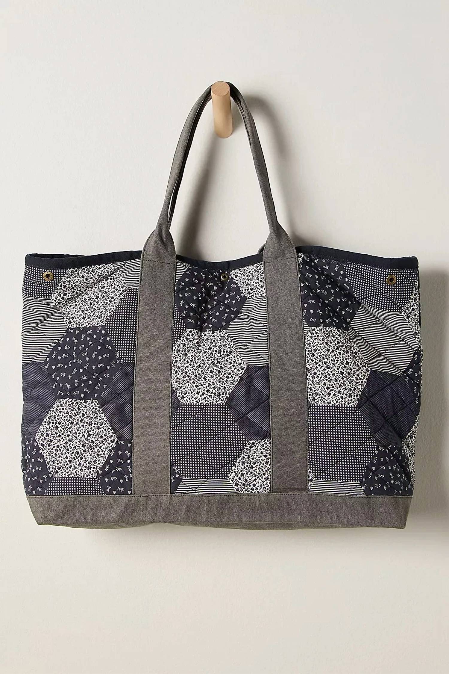 Free People - Women's Pippa Patchwork Tote Bag